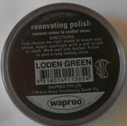 Loden Green Shoe Polish Loden Green Boot Polish